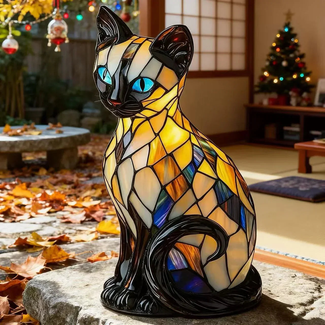 Luna Gato Lunar – lámpara hecha a mano que ilumina el alma