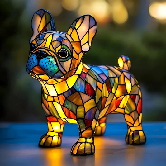 Coco | Lámpara Cabeza de Bulldog